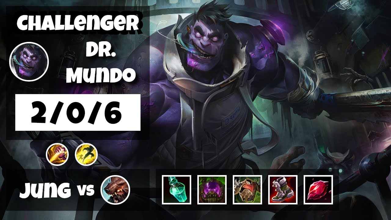 Dr. Mundo vs Udyr TURKISH Challenger JUNGLE (2/0/6) - v11.12