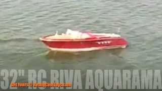 Hand Crafted Riva Aquarama 32 RC Boat