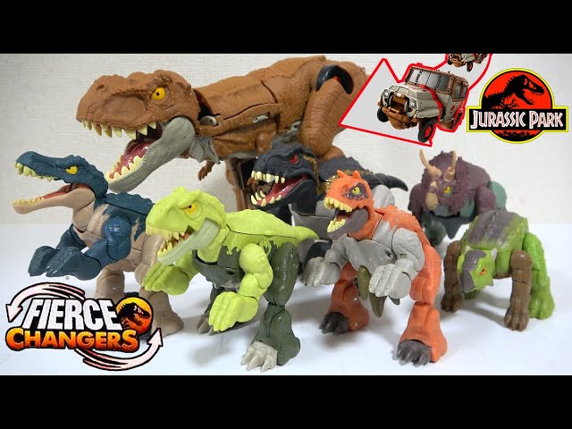 The Other World Sharkoss / アザーワールド ビークル 🦖 Dinosaur transforms into a car! ? ] Jurassic Park's T-REX