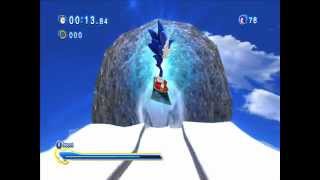Sonic Generations: Ice Cap Snowboarding Section (SADX) Test