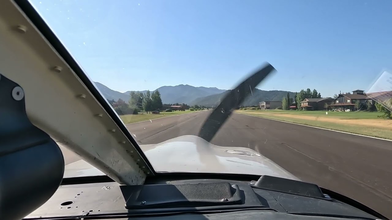 Wow! - Flying the Arrow into the Alpine Airpark outside of Jackson, Wyoming 