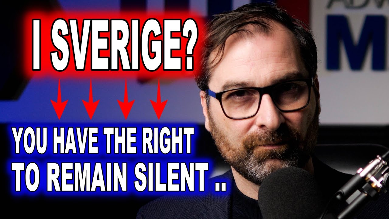 DET HÄR MÅSTE POLISEN INFORMERA DIG OM!