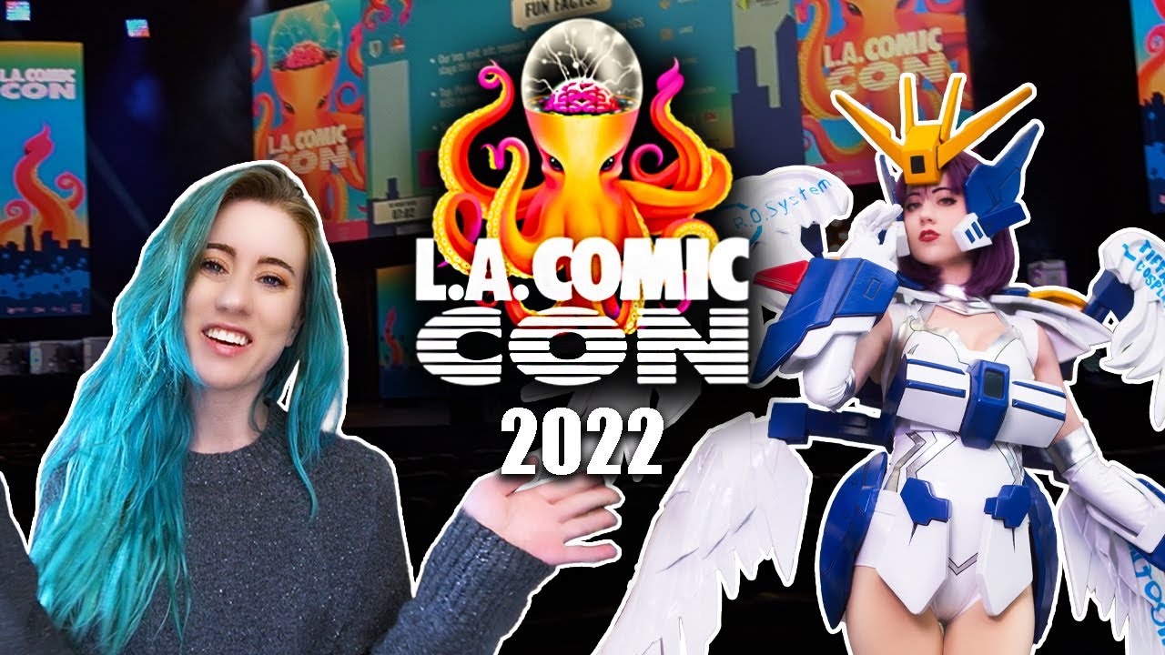 Lets go to LA Comic Con 2022! Los Angeles Comic Con | Cosplay Convention Vlog