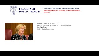 Building Back Primary Care & PH Webinar #8: Health Justice Partnerships