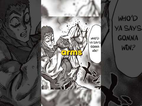 The Most BRUTAL Moment In One Punch Man Animeanxiety Onepunchman Animecharacter 