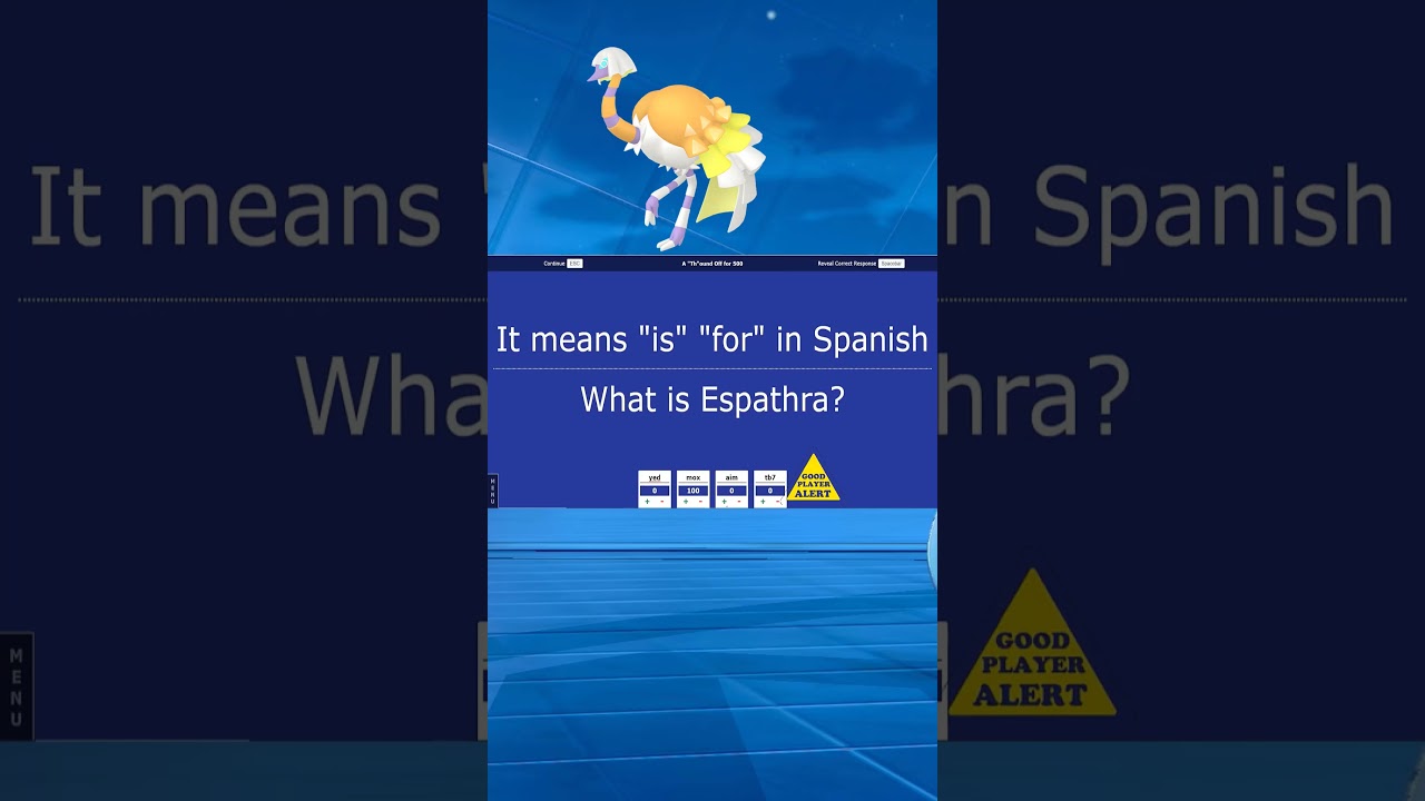 IMPOSSIBLE POKEMON TRIVIA 