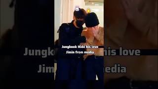 Jungkook Hide His Love From Media  jikook kookmin jikooklovers jimin jungkook btsarmy bts