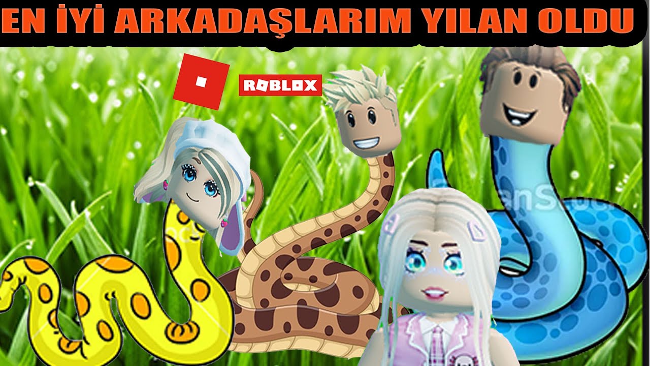 ARKADAŞLARIM YILANA DÖNÜŞTÜ | ROBLOX SNAKEY #robloxkrali  #buseduygu