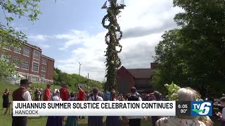 Hancock highlights summer during Juhannus Summer Solstice Celebration