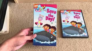 Dora The Explorer Save The Day Vhsdvd Comparison