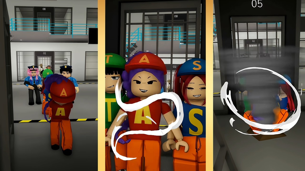 Roblox Compilation | The Huntrix got into jail but then this happened... | #roblox #robloxedit