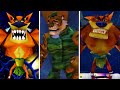 Evolution of Tiny Tiger Battles in Crash Bandicoot (1996-2020)