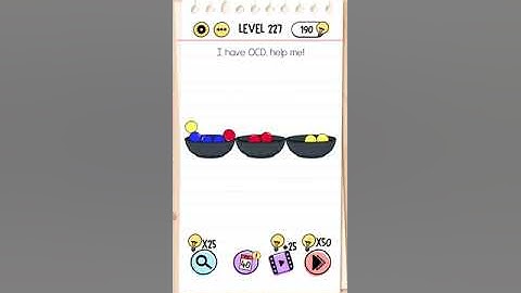 BRAIN TEST LEVEL 227 WALKTHROUGH WITH COMMENTARY