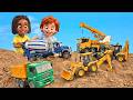 Construction Vehicles Names for Kids | Learn Trucks, Excavators, Bulldozers & More