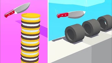 Slice It All Game! Satisfying and Relaxing ASMR Slicing Video NEW UPDATE