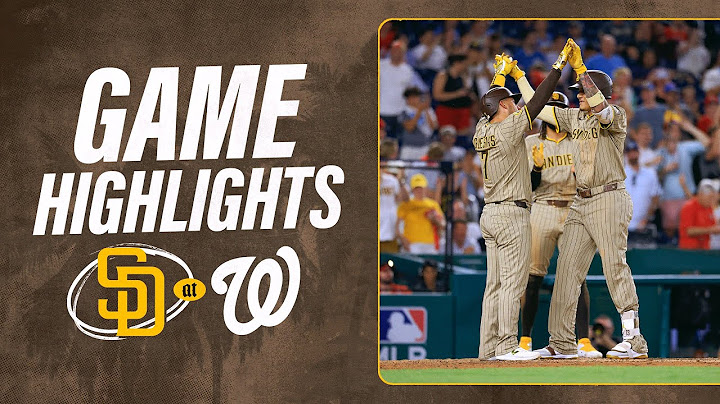 Padres vs. Nationals Game Highlights (7/18/25) | MLB Highlights