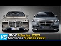 BMW 7-Series 2023 Vs Mercedes S-Class 2022 | Design & Dimensions Comparison