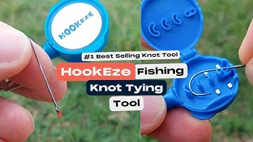 HookEze Fishing Knot Tying Tool Tutorial