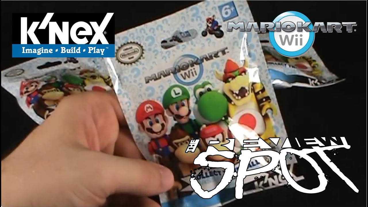 Collectible Spot - K'Nex Nintendo Mario Kart Figurines Series 2 Blind Bag Figures OPENING!