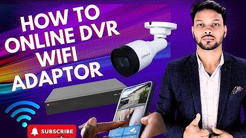 How To Connect Wifi Adaptor To DVR /NVR/XVR ,|| Cp Plus/Dahua/Hikvision #cctv #tech