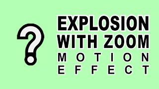 Green Screen Overlay – White Question Mark Explosion With Zoom [1080]