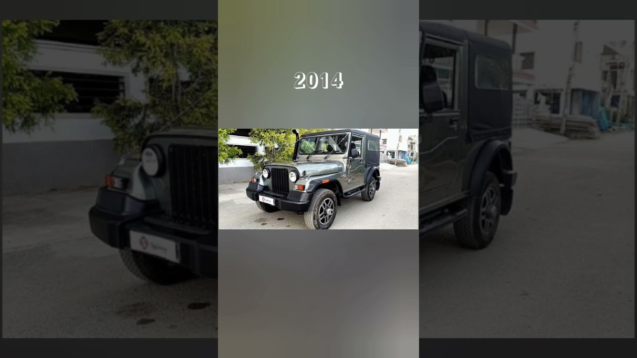 Evoluation of Mahindra Thar (2010-22) 