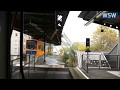 [10 Hours] Wuppertal Suspended Monorail - Video & Audio [1080HD] SlowTV