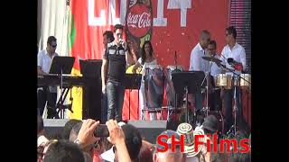 Frankie Negron en Carnaval Calle Ocho Miami 2014