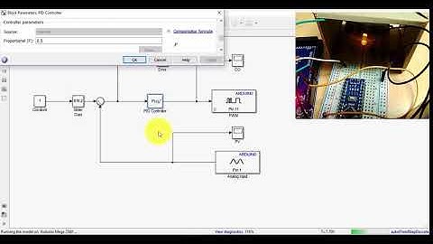 Control Strategies in Process Control (P control using Simulink + Arduino) Part 04