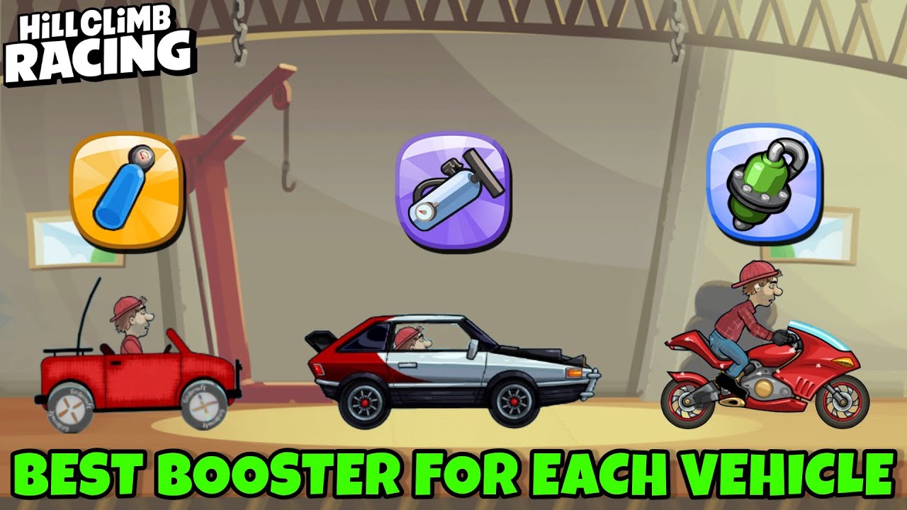 BEST PARTS FOR EACH VEHICLE 💪🔥- HILL CLIMB RACING