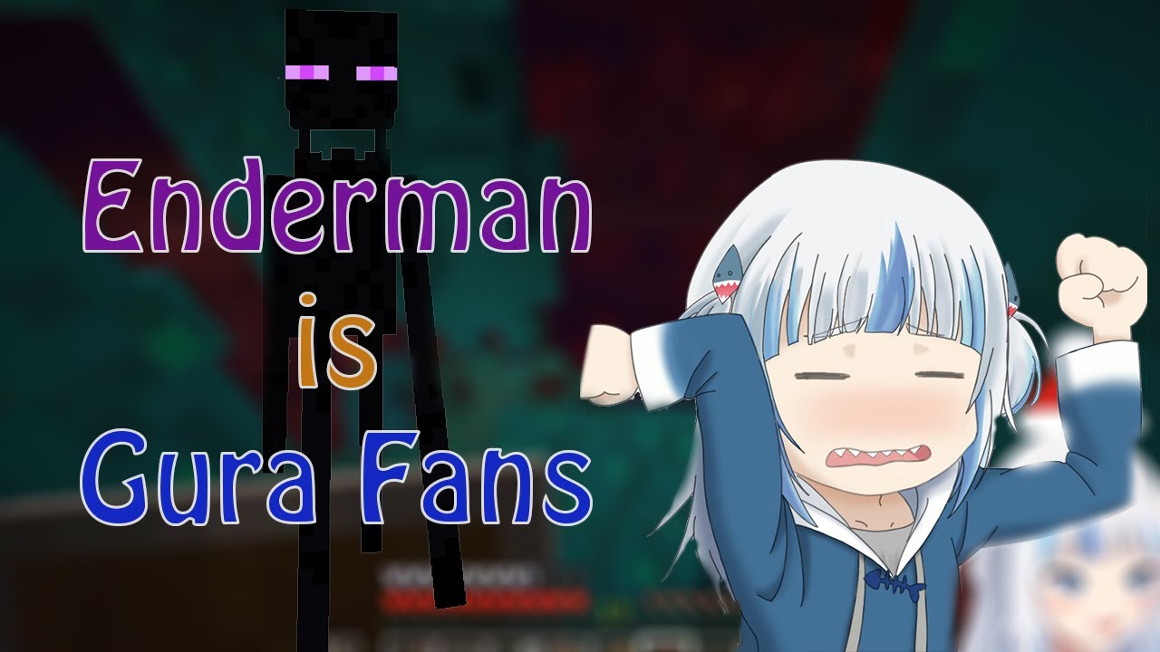 Gura meet and got chased by her LONG TALL HARDCORE FANS!!!