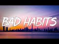 Bad Habits - Ed Sheeran (Lyrics) || Imagine Dragons, Gym Class Heroes (MixLyrics)