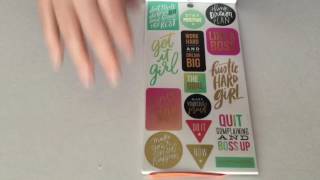 The Happy Planner™ Value Pack Sticker Flip Through- Productivity