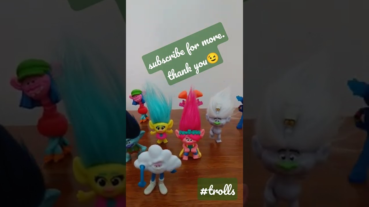 Trollsss!!! Kids meet my troll collection. 🔥🔥🔥