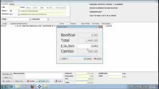 Como realizar una venta en el sistema micro empresarial Siadme screenshot 4