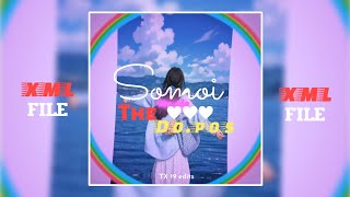 Somoi The Do.pos Garo Song Alight Motion Video Xml Check Discription