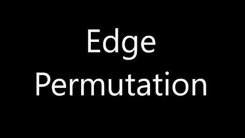 Roux Method 4C: Edge Permutation