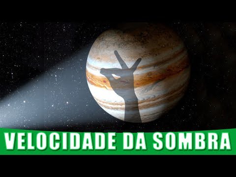 Sua Sombra se Move Mais Rápido que a LUZ - Qual a Velocidade da ESCURIDÃO? | AstroPocket