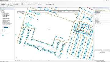ArcGIS: How to Add Laterals (or create line between points and a line feature)