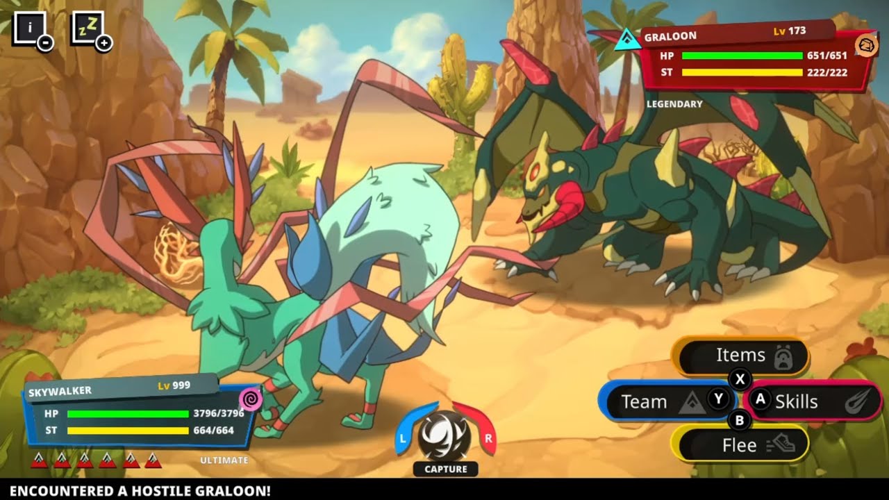 Cosmic Graloon Encounter (Custom Mode) - Nexomon Extinction