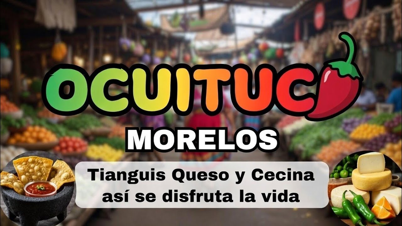 Ocuituco Morelos – Probando de TODO en el Tianguis! 🤤