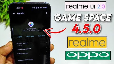 Game Space 4.5.0 For Realme & Oppo | Latest Game Space For Realme | Realme UI 2.0 | Realme Update