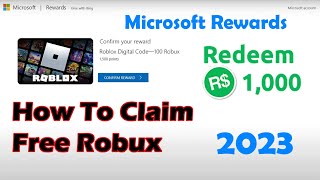 took me days (Redeeming 200 robux card from Microsoft rewards) #rob