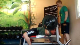 Bankdrücken 100 X 2