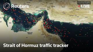 LIVE: Vessel traffic in Strait of Hormuz