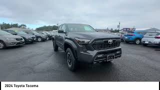 2024 Toyota Tacoma Used Underground Black Softex Newport Oregon Preowned Toyota New Tacoma Deals C