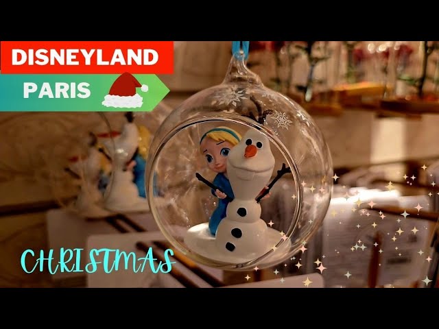 Disneyland Paris, Christmas 2025, Emporium - YouTube
