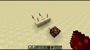 Minecraft-AND gate (redstone)