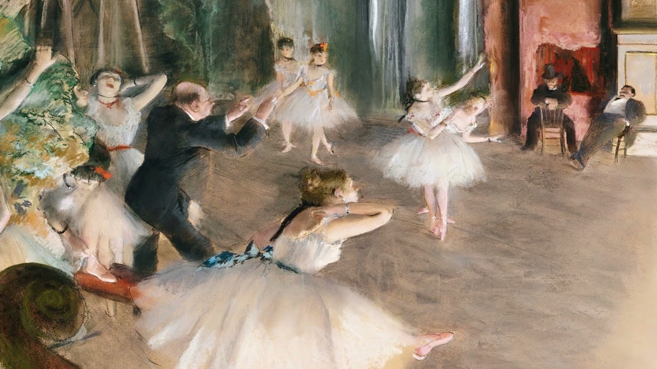 Degas Rehearsal, Tchaikovsky Swan Lake: Two Masterpieces