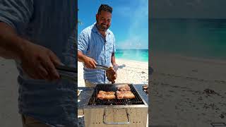 the grill at the beach is calling #food #summer #viral #philippines